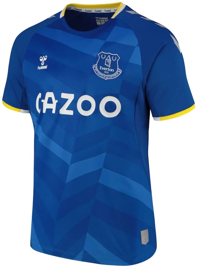 Camisa I Everton 2021 2022 Hummel oficial